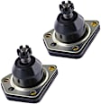 SET-MEMS50541-2 Front, Driver and Passenger Side, Upper Ball Joint Supreme Series