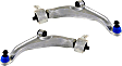 SET-MEMS601043 Front, Driver and Passenger Side, Lower Control Arm
