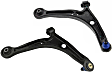 SET-MEMS60105 Front, Driver and Passenger Side, Lower Control Arm, With ball joint(s), Supreme Series