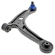 SET-MEMS60105 Front, Driver and Passenger Side, Lower Control Arm, With ball joint(s), Supreme Series