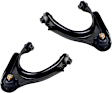 SET-MEMS60115 Front, Driver and Passenger Side, Upper Control Arm, Supreme Series