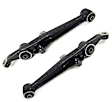 SET-MEMS60142 Front, Driver and Passenger Side, Lower Control Arm, Without ball joint(s), Supreme Series