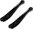 SET-MEMS60164-2 Rear, Driver and Passenger Side, Lower Control Arm, Without ball joint(s), Supreme Series
