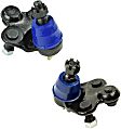 SET-MEMS60500-F Front, Driver and Passenger Side, Lower Ball Joint Supreme Series