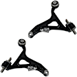 SET-MEMS70156 Front, Driver and Passenger Side, Lower Control Arm, Without ball joint(s), Supreme Series