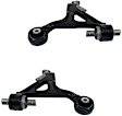 SET-MEMS70156 Front, Driver and Passenger Side, Lower Control Arm, Without ball joint(s), Supreme Series