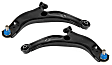 SET-MEMS76100-F Front, Driver and Passenger Side, Lower Control Arm, Supreme Series