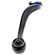 SET-MEMS76105 Front, Driver and Passenger Side, Lower, Rearward Control Arm, With ball joint(s)