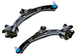 SET-MEMS76168 Front, Driver and Passenger Side, Lower Control Arm, With ball joint(s), Supreme Series