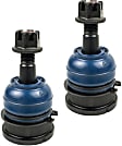 SET-MEMS76500-2 Front, Driver and Passenger Side, Upper Ball Joint Supreme Series