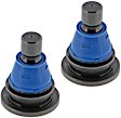 SET-MEMS76505-2 Front, Driver and Passenger Side, Lower Ball Joint Supreme Series