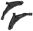 SET-MEMS80109 Front, Driver and Passenger Side, Lower Control Arm, Supreme Series