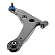 SET-MEMS80121 Front, Driver and Passenger Side, Lower Control Arm, Supreme Series