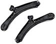 SET-MEMS80153 Front, Driver and Passenger Side, Lower Control Arm, Supreme Series