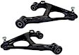 SET-MEMS80174 Front, Driver and Passenger Side, Upper Control Arm, Supreme Series