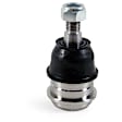 SET-MEMS80500-2 Front, Driver and Passenger Side, Lower Ball Joint Supreme Series