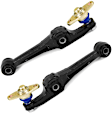 SET-MEMS8072 Front, Driver and Passenger Side, Lower Control Arm, With ball joint(s), Supreme Series