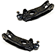 SET-MEMS86141 Front, Driver and Passenger Side, Lower Control Arm, Supreme Series