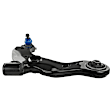 SET-MEMS86163 Front, Driver and Passenger Side, Lower Control Arm, With ball joint(s)
