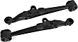 SET-MEMS86180-F Front, Driver and Passenger Side, Lower, Frontward Control Arm, Supreme Series