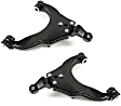 SET-MEMS86183 Front, Driver and Passenger Side, Lower Control Arm, Supreme Series