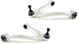 SET-MEMS86195 Front, Driver and Passenger Side, Upper Control Arm, Supreme Series