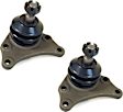 SET-MEMS86529-2 Front, Driver and Passenger Side, Lower Ball Joint Supreme Series