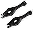SET-MEMS901021-2 Rear, Driver and Passenger Side, Lower, Frontward Control Arm, Without ball joint(s), Supreme Series