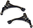 SET-MEMS901054 Front, Driver and Passenger Side, Lower Control Arm, Supreme Series
