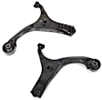 SET-MEMS90118 Front, Driver and Passenger Side, Lower Control Arm, Without ball joint(s), Supreme Series