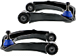SET-MEMS90158 Front, Driver and Passenger Side, Upper Control Arm, With ball joint(s), Supreme Series