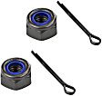 SET-MEMS90158 Front, Driver and Passenger Side, Upper Control Arm, With ball joint(s), Supreme Series