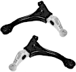 SET-MEMS90166 Front, Driver and Passenger Side, Lower Control Arm, Supreme Series