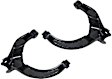 SET-MEMS90170 Rear, Driver and Passenger Side, Upper Control Arm, Without ball joint(s), Supreme Series
