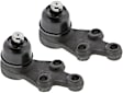 SET-MEMS90507-2 Front, Driver and Passenger Side, Lower Ball Joint Supreme Series