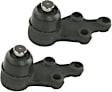 SET-MEMS90508-2 Front, Driver and Passenger Side, Lower Ball Joint Supreme Series