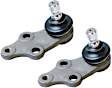 SET-MEMS90516-2 Front, Driver and Passenger Side, Lower Ball Joint Supreme Series