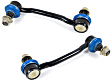 SET-MEMS90823-2 Front, Driver and Passenger Side Sway Bar Link, Supreme Series