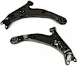 SET-MEMS9637 Front, Driver and Passenger Side, Lower Control Arm, Supreme Series