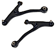SET-MEMS9677 Front, Driver and Passenger Side, Lower Control Arm, Supreme Series
