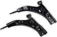 SET-MEMS9681 Front, Driver and Passenger Side, Lower Control Arm, Supreme Series