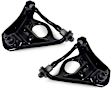 SET-MEMS9705-F Front, Driver and Passenger Side, Upper Control Arm, Supreme Series