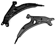 SET-MEMS9807 Front, Driver and Passenger Side, Lower Control Arm, Without ball joint(s)