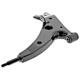 SET-MEMS9807 Front, Driver and Passenger Side, Lower Control Arm, Without ball joint(s)