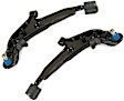 SET-MEMS9811 Front, Driver and Passenger Side, Lower Control Arm, With ball joint(s), Supreme Series
