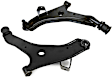 SET-MEMS9844 Front, Driver and Passenger Side, Lower Control Arm, Supreme Series