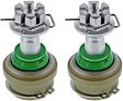 SET-METXK3185-2 Front, Driver and Passenger Side, Lower Ball Joint TTX Series