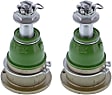 SET-METXK6540-2 Front, Driver and Passenger Side, Upper Ball Joint TTX Series
