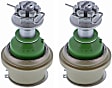 SET-METXK6663-2 Front, Driver and Passenger Side, Lower Ball Joint TTX Series