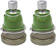 SET-METXK6664-2 Front, Driver and Passenger Side, Upper Ball Joint TTX Series
